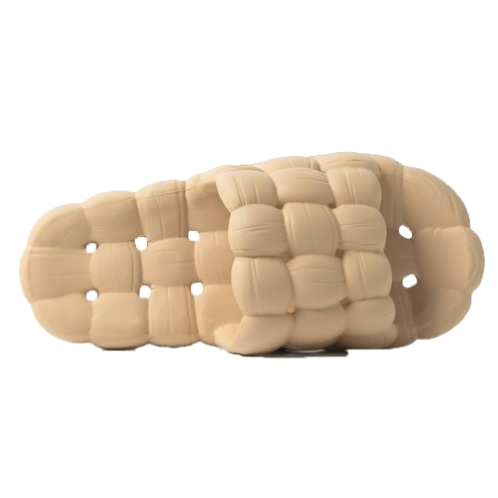 Quilted Bathroom Slippers White 260